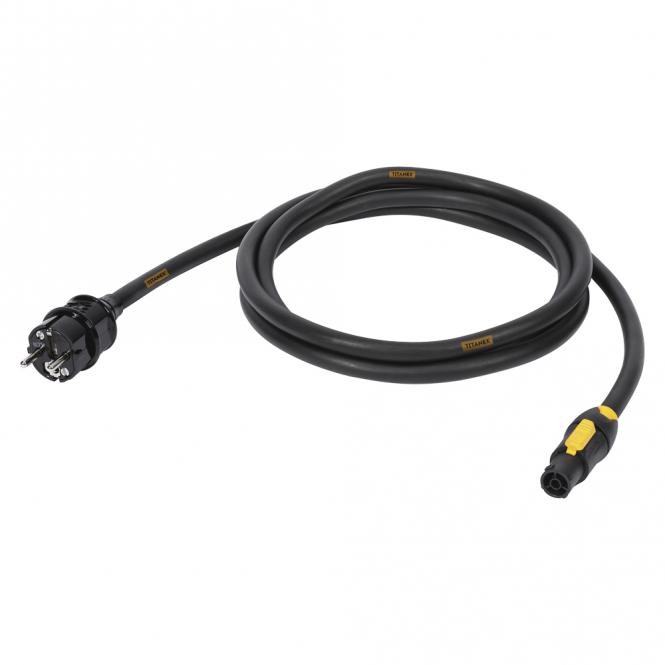ESL Schuko male > PowerCON True1 Female 32A 3x2,5mm² 1m