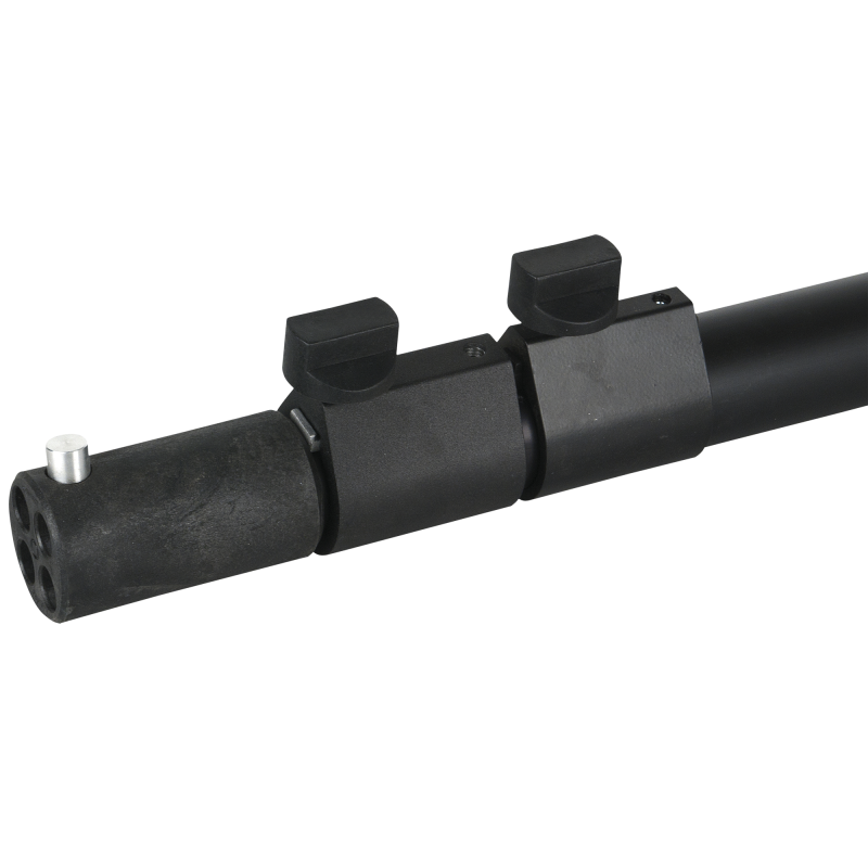 ESL Wentex Telescopic upright 1.8 - 4.2m, 3-Way, black, incl. 4-Way Connector