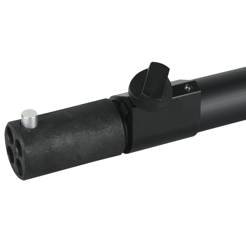 ESL Wentex Telescopic upright 1.2 - 1.8 m, 2-Way, black, incl. 4-Way Connector