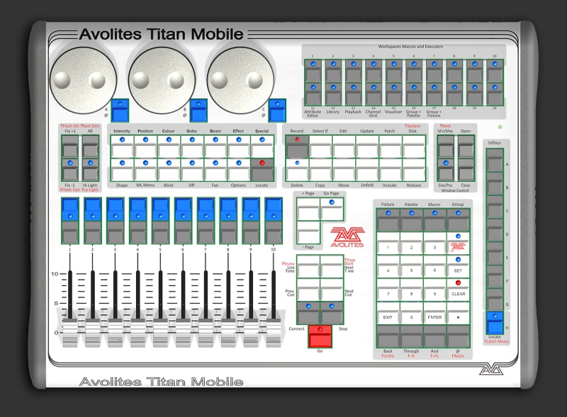 ESL Avolites Titan Mobile