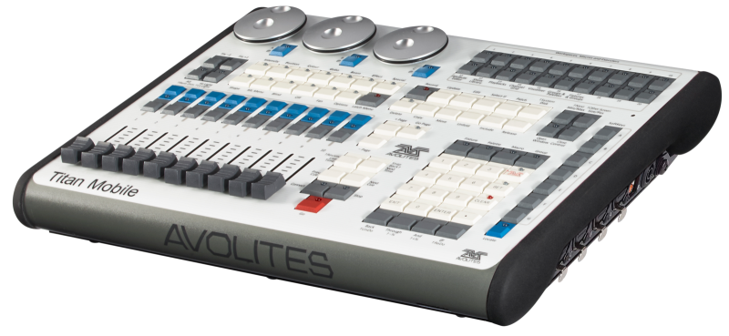 ESL Avolites Titan Mobile laptop DMX contoller