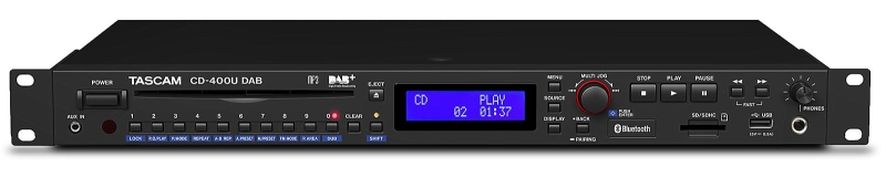 ESL Tascam CD-400UDAB Media Player with Tuner and Bluetooth Receiver