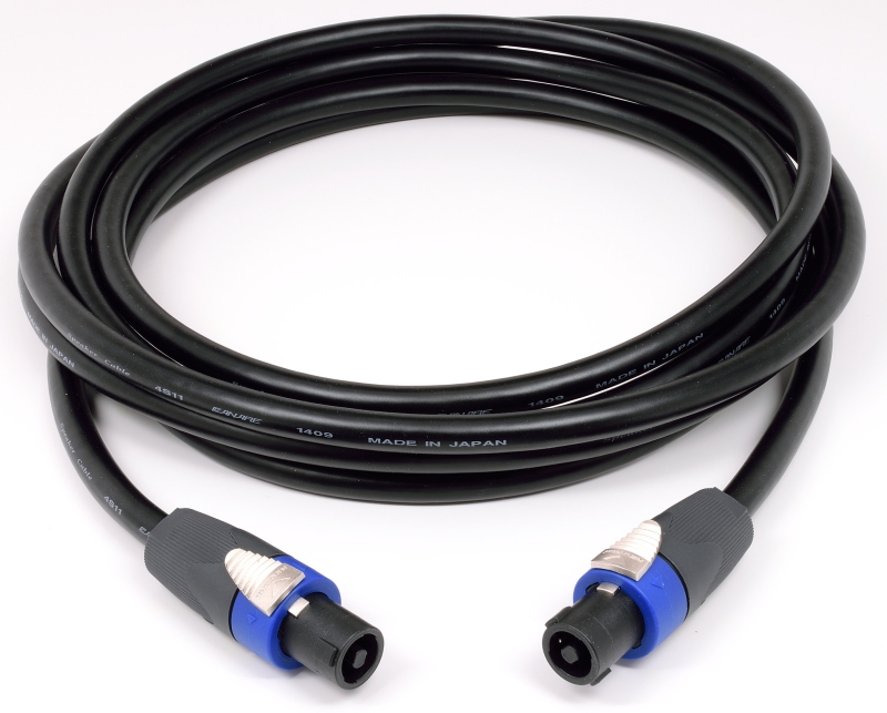 ESL SpeakON cable: 4 x 2,5mm² NL4 10m length