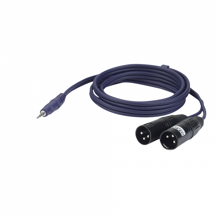ESL DAP FL46 - stereo mini-jack to 2 XLR/M 3P 1,5m