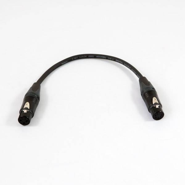 ESL XLR 3p (F) -  XLR 5p (F) adaptor dmx 110Ω