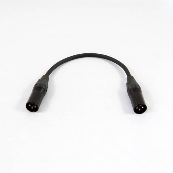 ESL XLR 3p (M) -  XLR 3p (M) adaptor dmx 110Ω