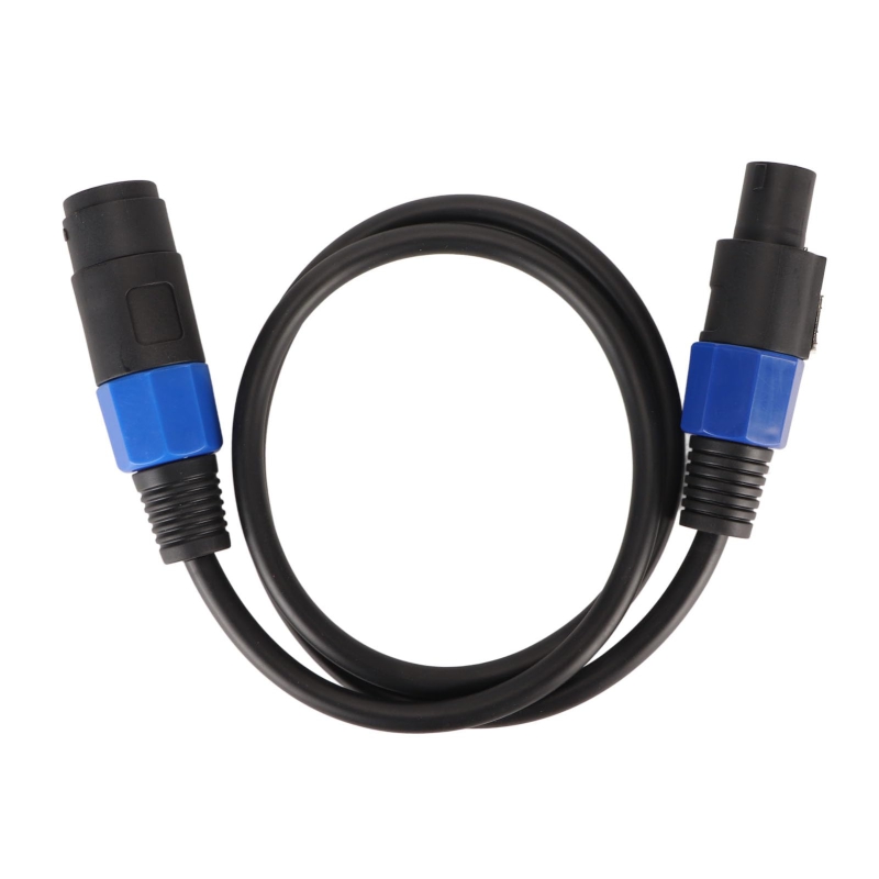 ESL Speaker cable: 4 x 2,5mm² NL4 Cross Kabel 0,5m (1>2/2>1) (speakon)
