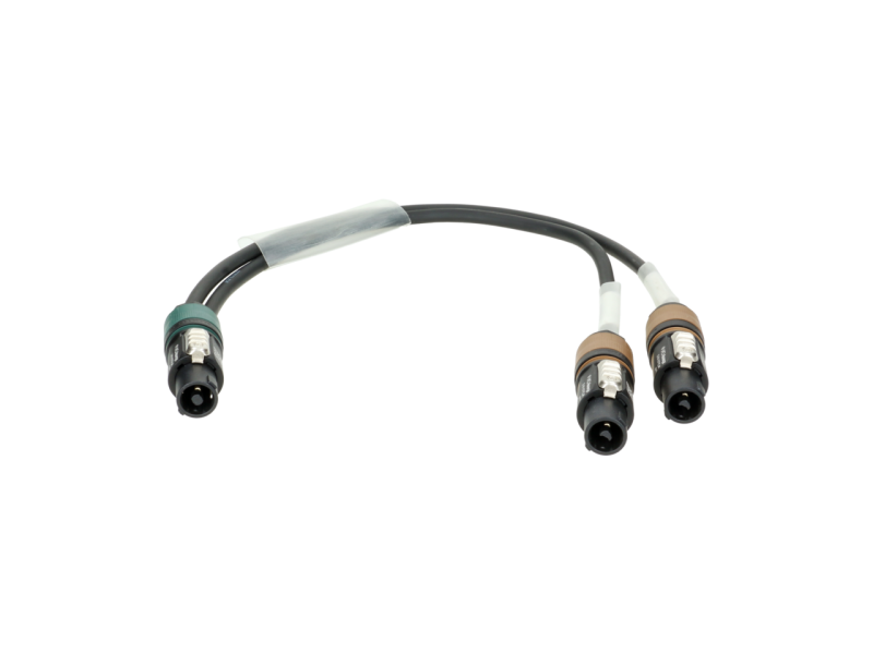 ESL Speaker adapter speakON 4p F - 2 x speakON 2p F