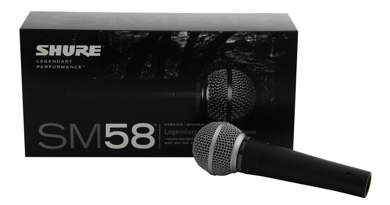 ESL Shure SM58 cardioïde, dynamische zangmicrofoon